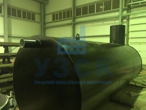 Резервуар горизонтальный стальной наземный в Брянске