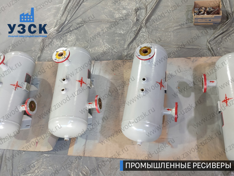 фотография емкостных ресиверов газа Брянск
